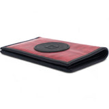 FENDI Business Card Holder Pass Case Zucca Two Fold Card Case Red/Black 