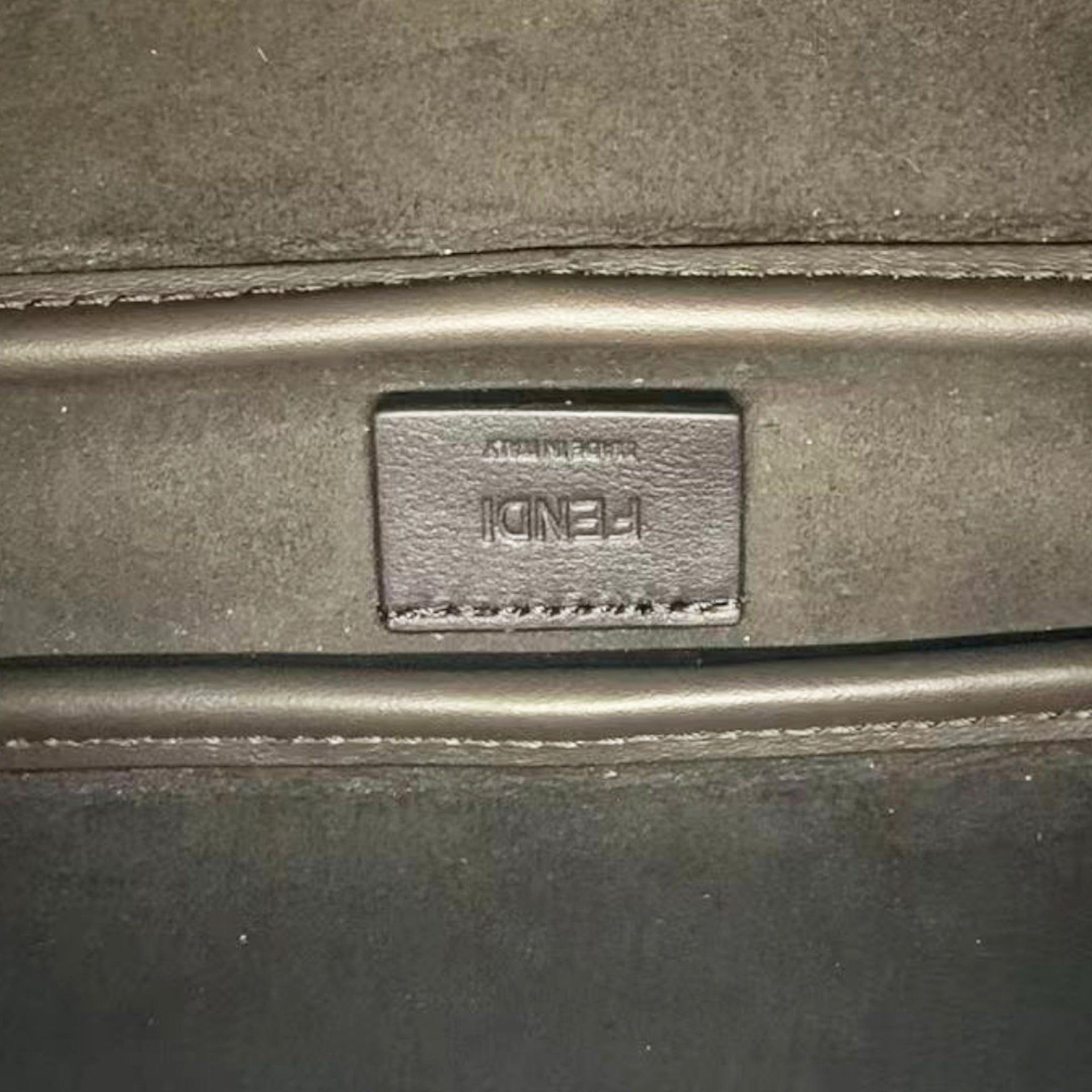 FENDI Mini By The Way Soft Shoulder Bag Brown 