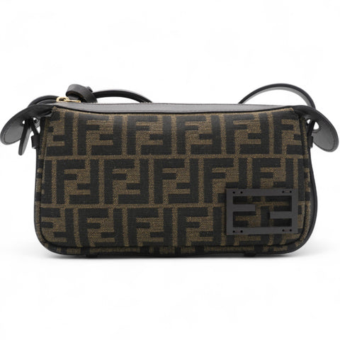 FENDI Mini By The Way Soft Shoulder Bag Brown 