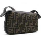FENDI Mini By The Way Soft Shoulder Bag Brown 