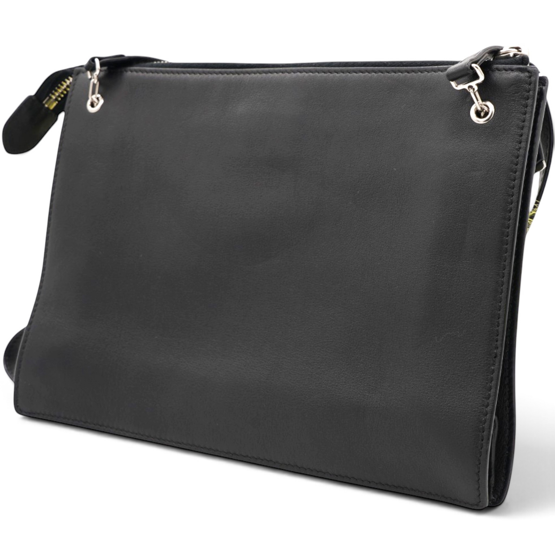 FENDI Multicolor Leather Dolce Monster Crossbody Bag 