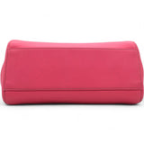 FENDI  Nappa Colorblock Mini Peekaboo Iconic Satchel Rosa Fluo Oxigen Slate 
