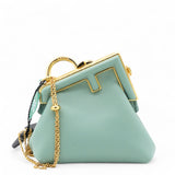 FENDI Shiny Nappa Nano Fendi First Menta 