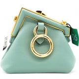FENDI Shiny Nappa Nano Fendi First Menta 