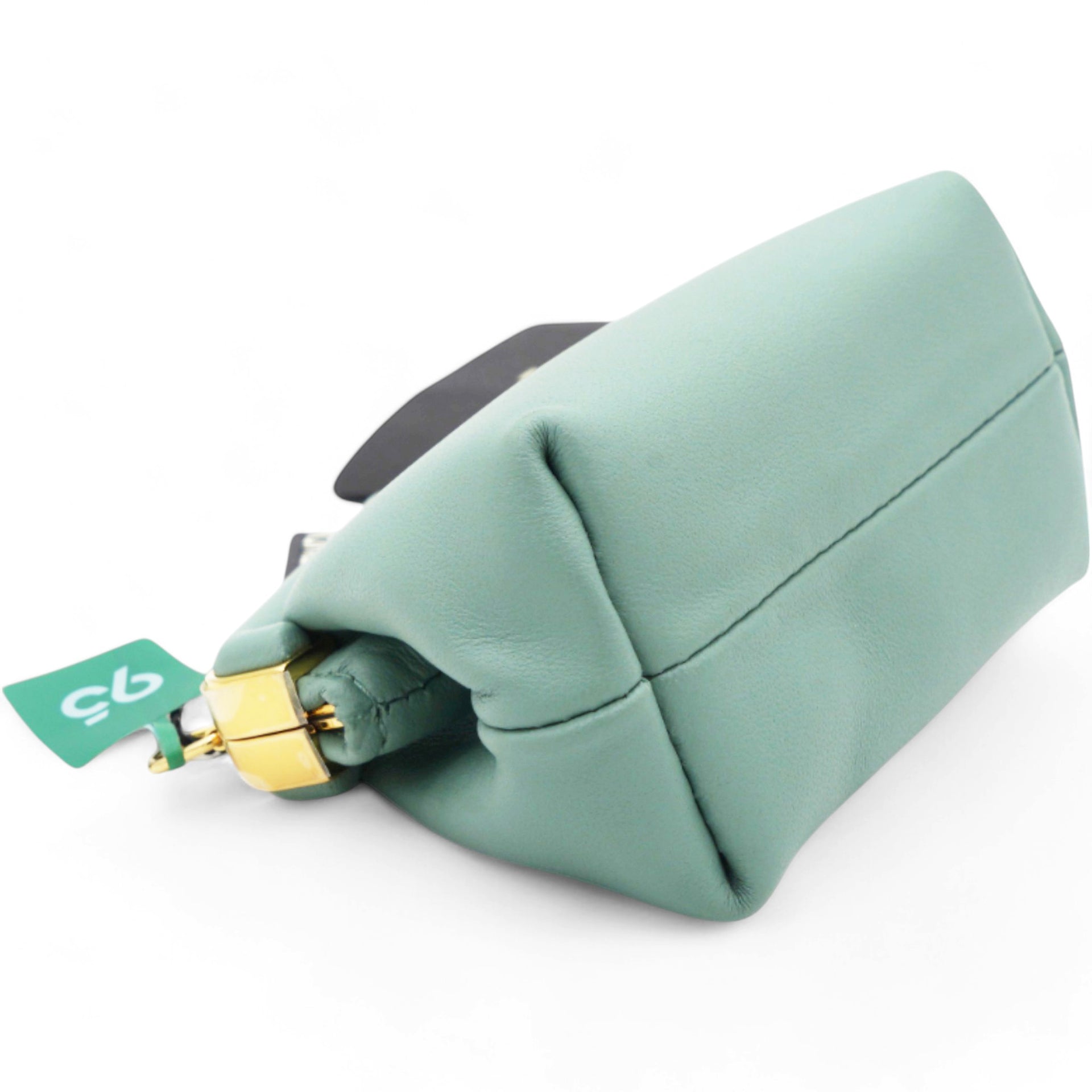 FENDI Shiny Nappa Nano Fendi First Menta 