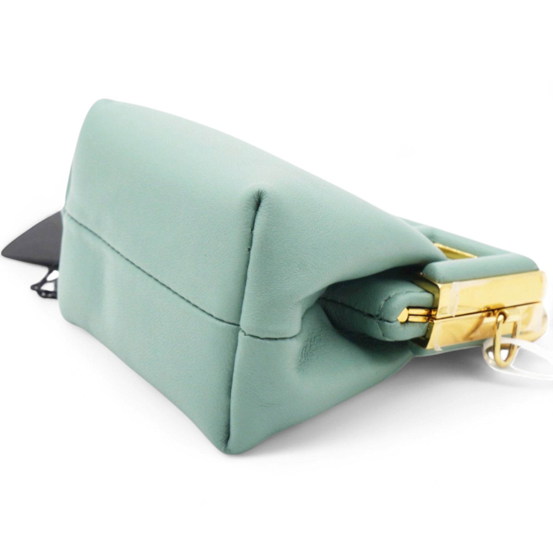 FENDI Shiny Nappa Nano Fendi First Menta 