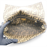 Fendi Baguette White Raffia Bag 