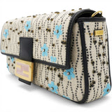 Fendi Baguette White Raffia Bag 