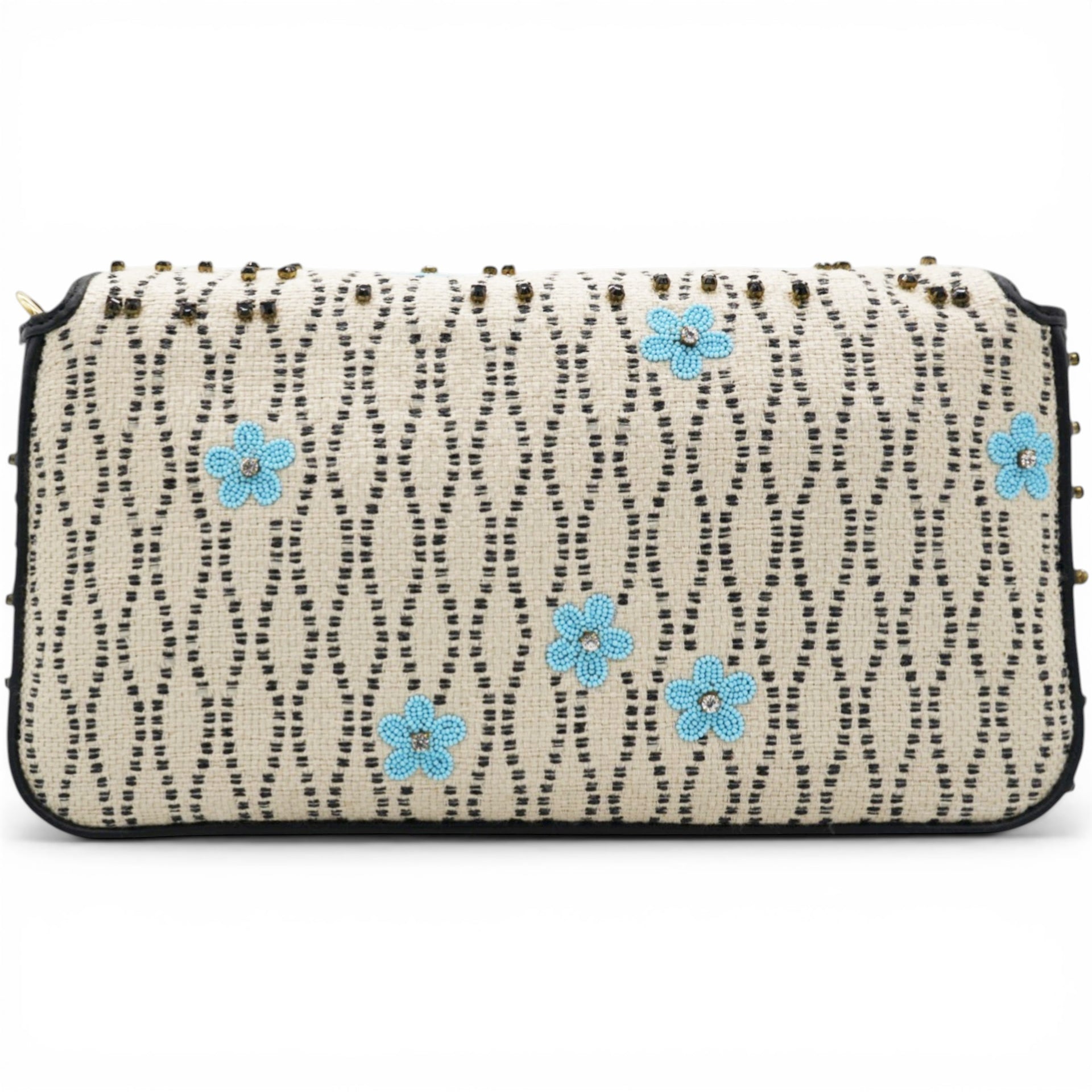 Fendi Baguette White Raffia Bag 