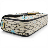 Fendi Baguette White Raffia Bag 