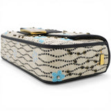 Fendi Baguette White Raffia Bag 