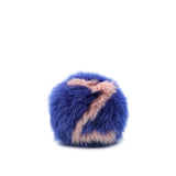 Fendi Fluffy Bag Charm Blue 
