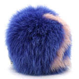 Fendi Fluffy Bag Charm Blue 