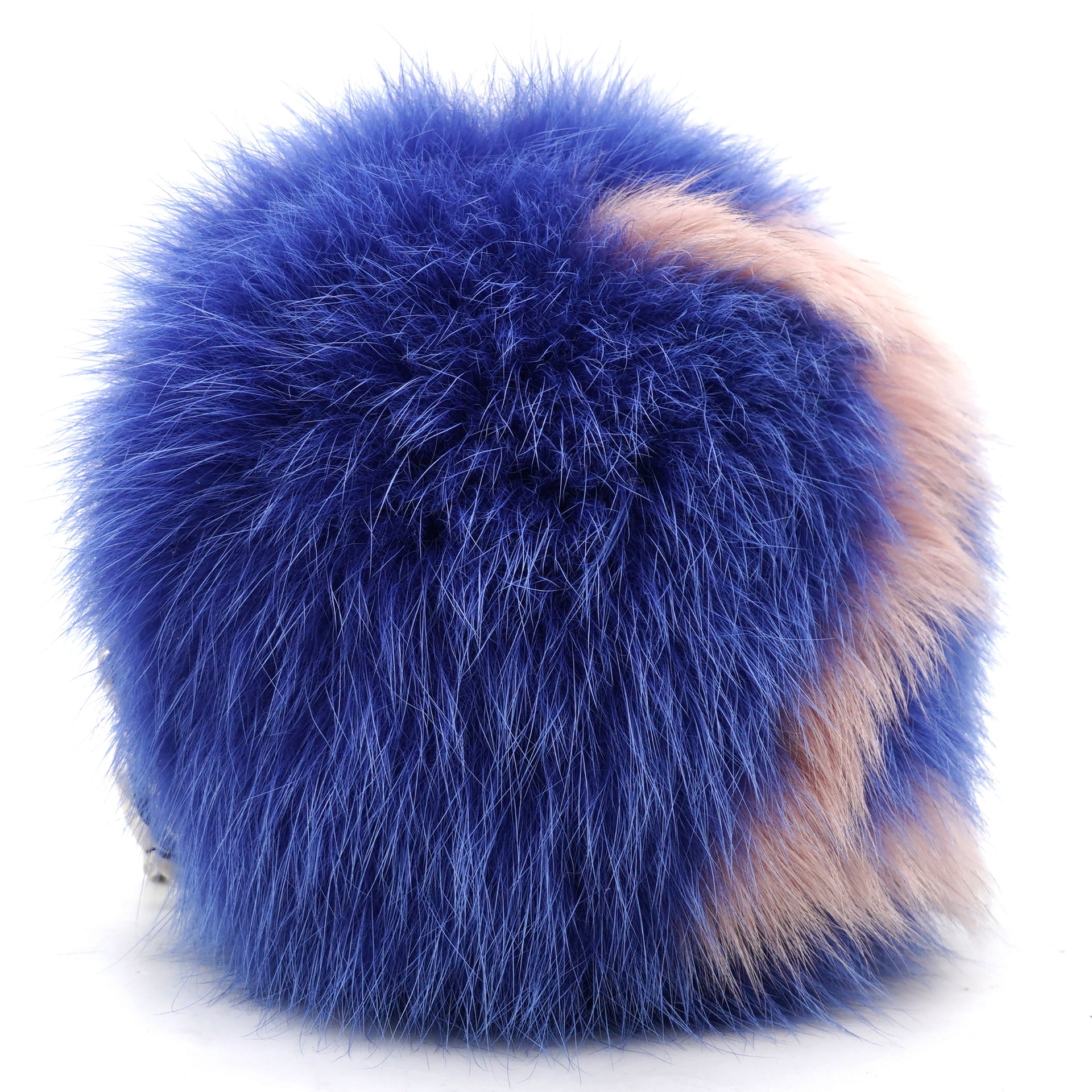 Fendi Fluffy Bag Charm Blue 