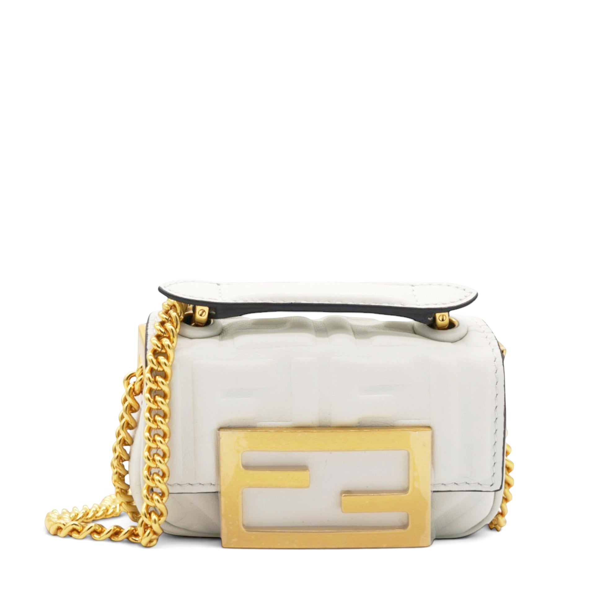 Fendi Micro Baguette Crossbody Bag 