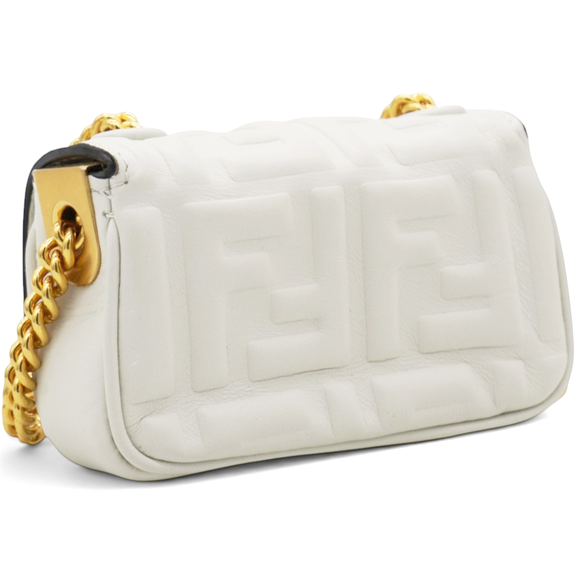 Fendi Micro Baguette Crossbody Bag 