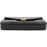 Fendi Vitello Cruise F is Fendi Envelope Wallet on Chain with Pouches Black 