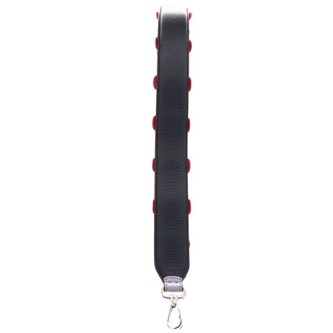 Fendi Vitello Dolce Flowerland Studded Strap You Ardesia Blue Notte 