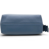 Fendi Vitello Dolce Marmol Medium By The Way Boston Bag Blue 
