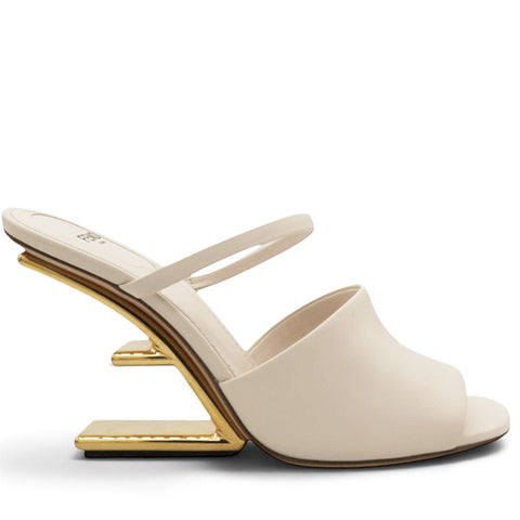  Fendi Vitello Fendi First 95mm Slide Sandals Connecticut Size38 