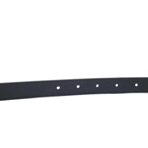 GUCCI Double G 20mm Belt 80 32 Black 