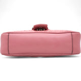 GUCCI Matelasse GG Marmont Shoulder Bag Wild Rose 