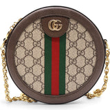 GUCCI Ophidia Round Mini Shoulder Bag 