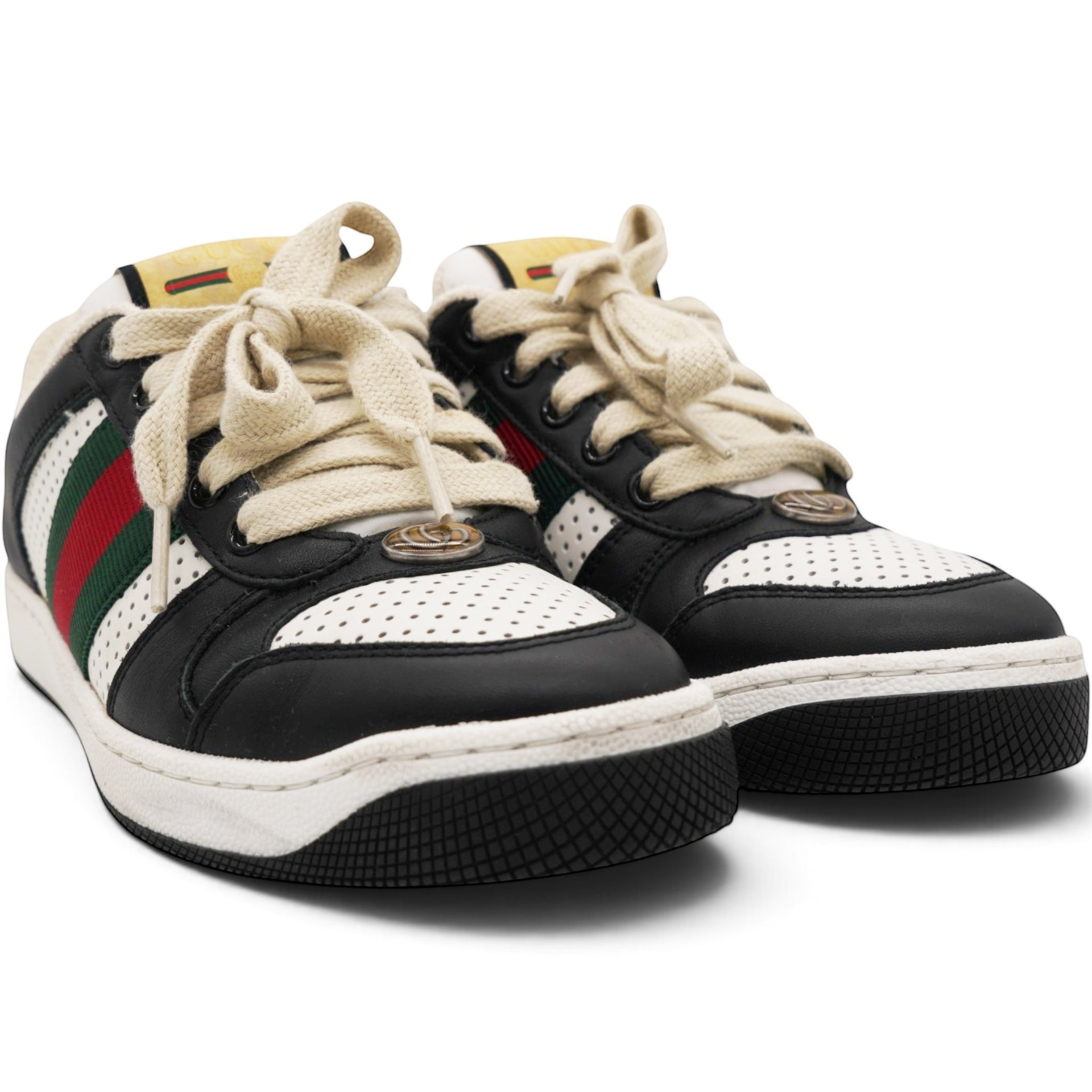 GUCCI Vintage Leather Sneaker Size35.5 
