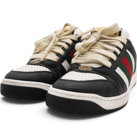 GUCCI Vintage Leather Sneaker Size35.5 