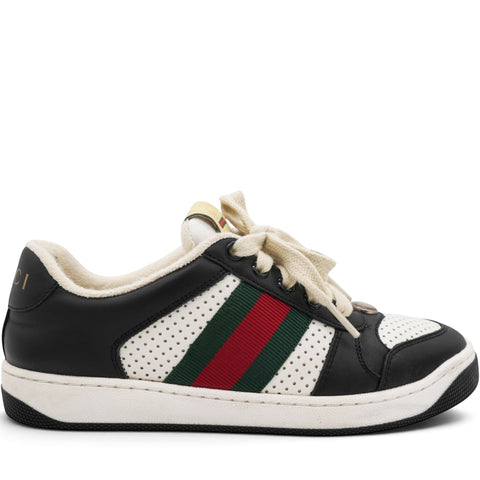GUCCI Vintage Leather Sneaker Size35.5 