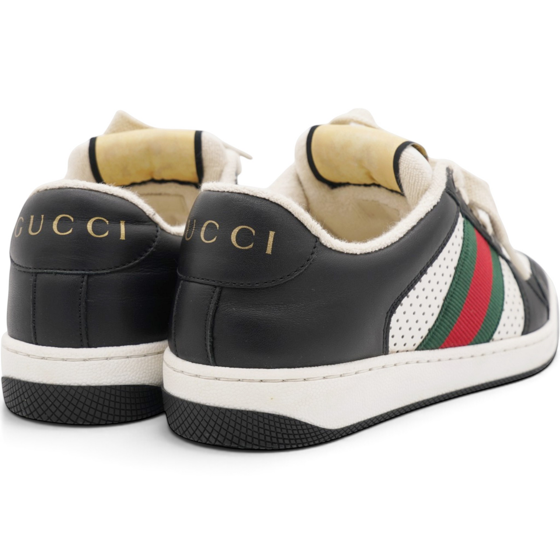 GUCCI Vintage Leather Sneaker Size35.5 
