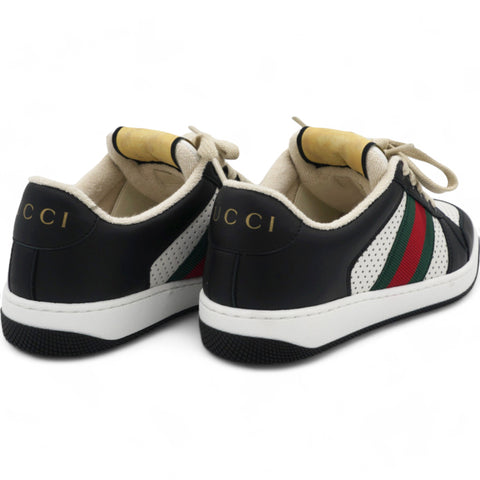 GUCCI Vintage Leather Sneakers 35.5 
