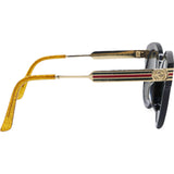 GUCCI Web Round Sunglasses Black 