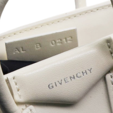  Givenchy Shiny Lord Nano Antigona Ivory 
