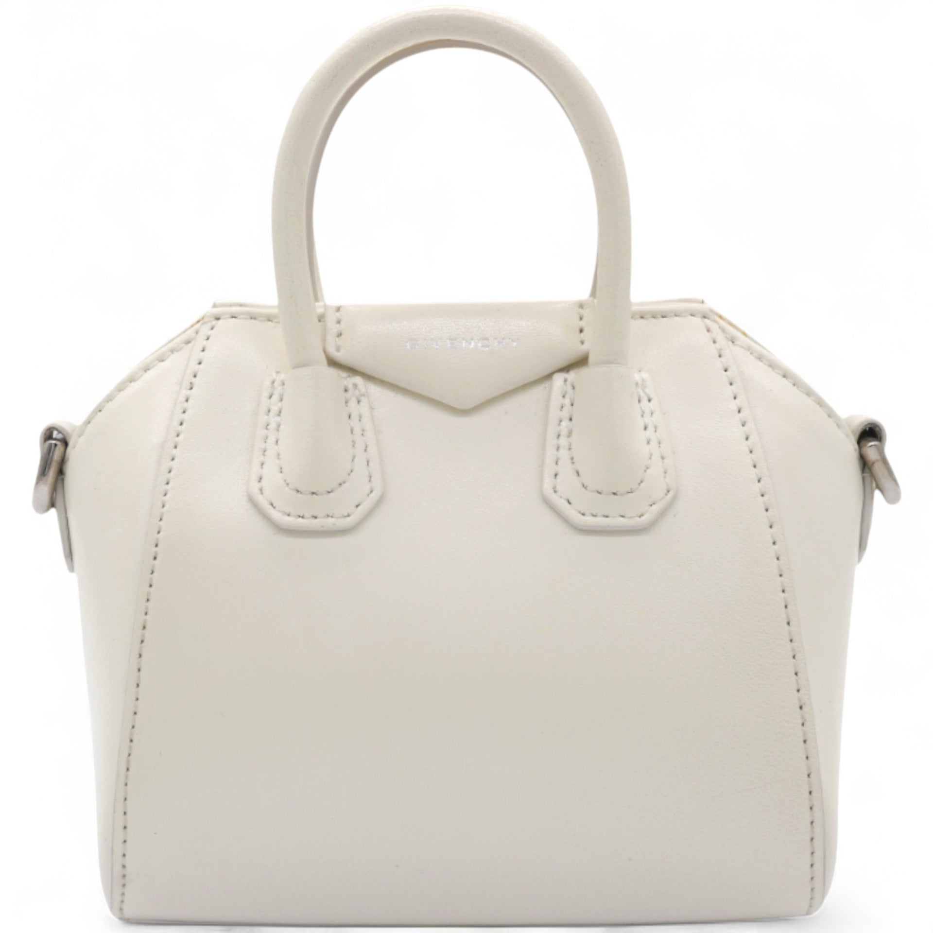  Givenchy Shiny Lord Nano Antigona Ivory 
