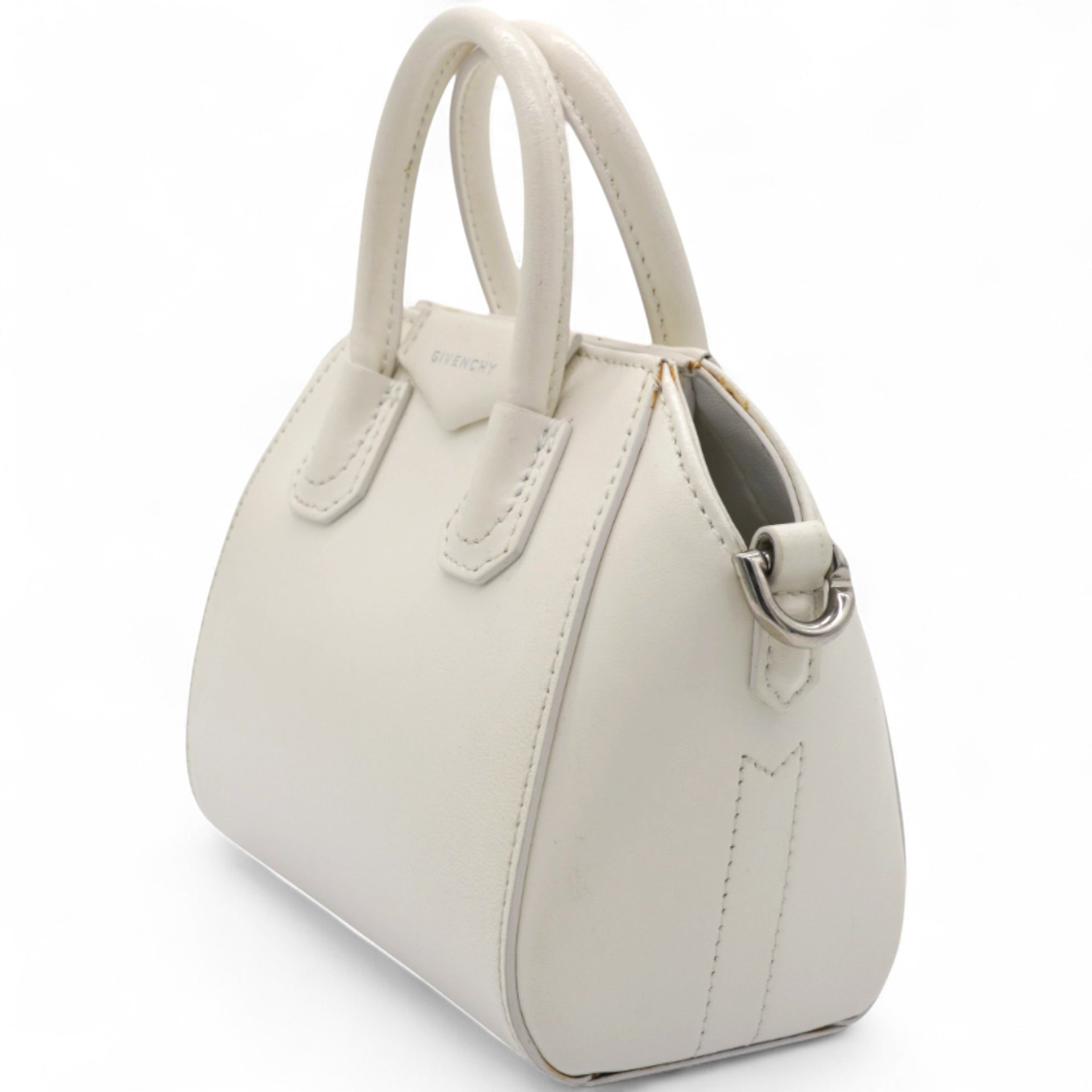  Givenchy Shiny Lord Nano Antigona Ivory 