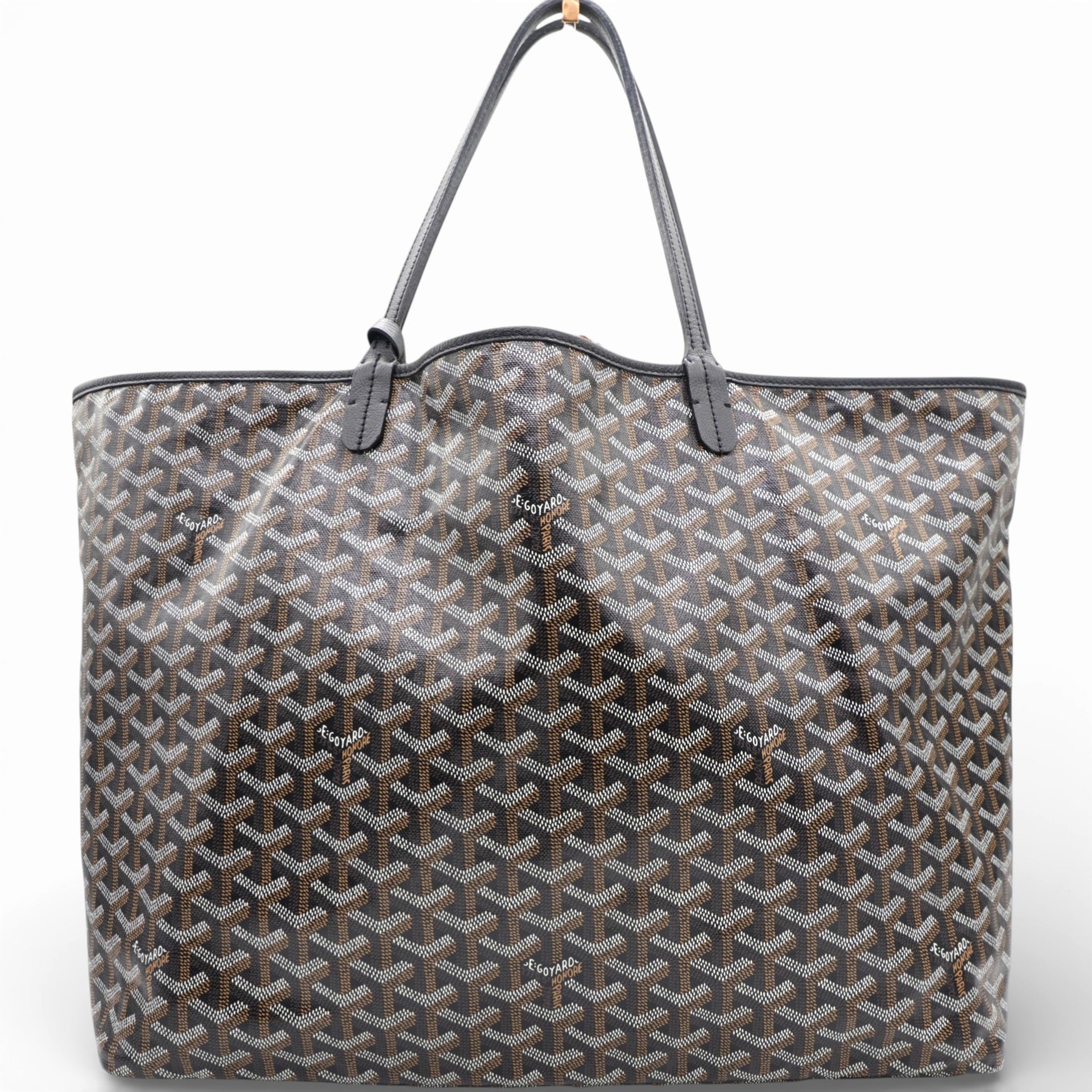 Goyard Goyardine Saint Louis GM Black 