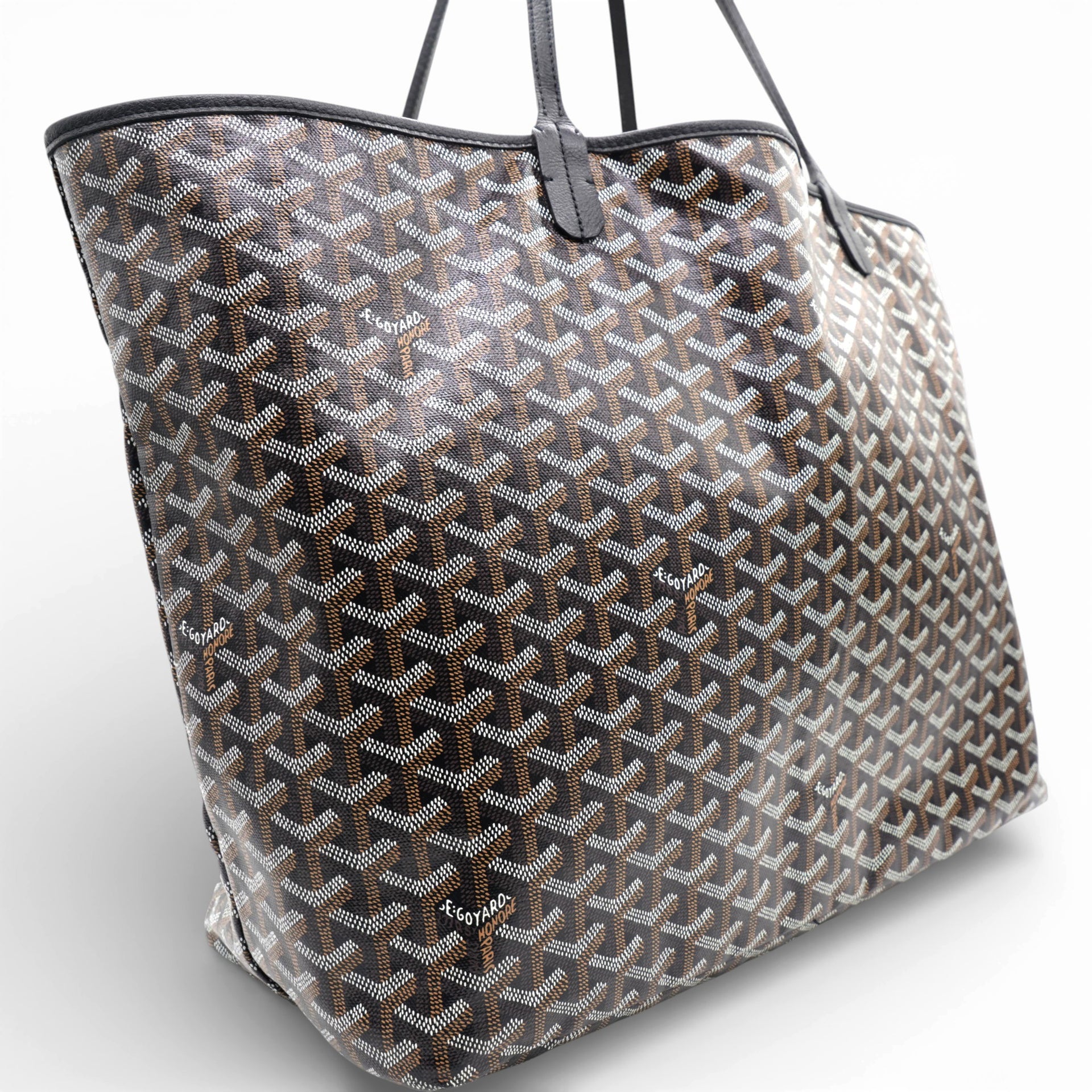Goyard Goyardine Saint Louis GM Black 
