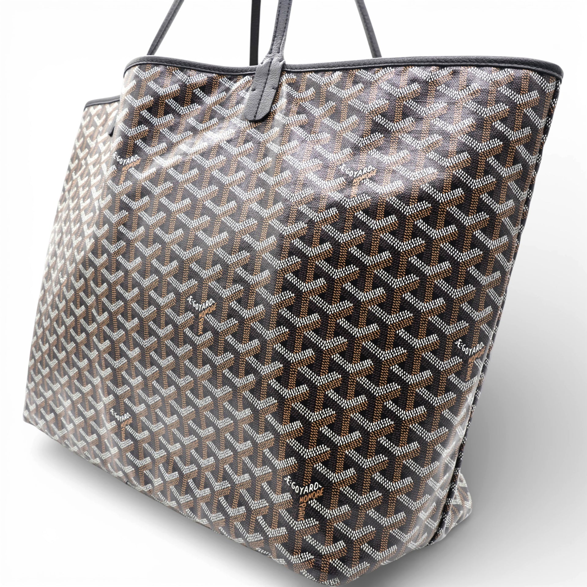 Goyard Goyardine Saint Louis GM Black 