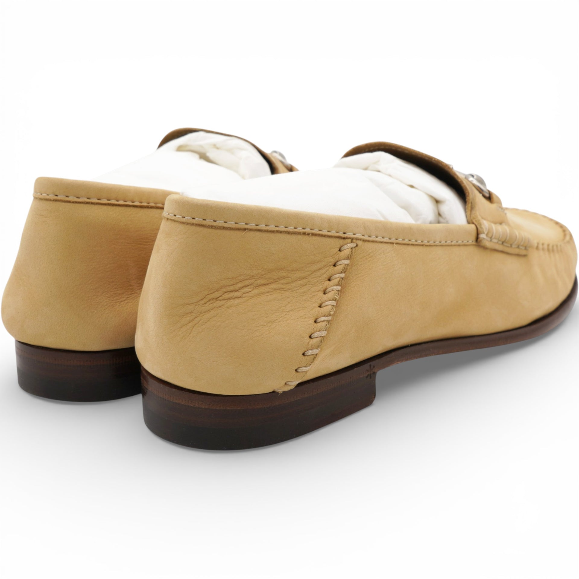 Gucci Beige Suede Loafers Size36 