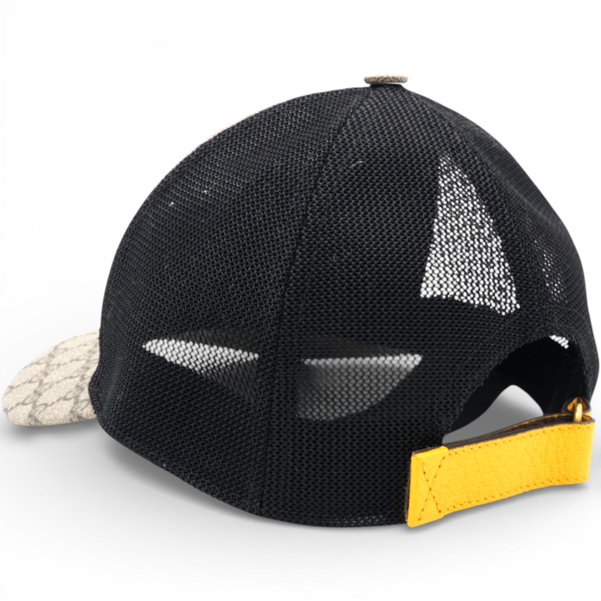 Gucci Beige Tiger GG Supreme Canvas Baseball Cap Size S/57