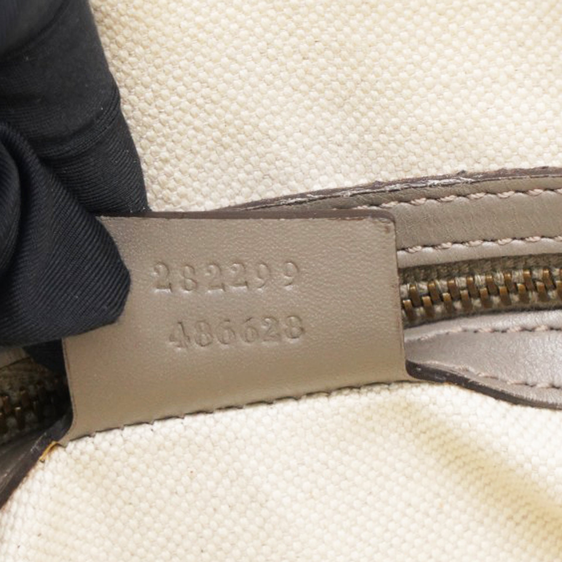 Gucci Brown/Beige GG Canvas and Leather Scarlett Interlocking G Satchel Tote 