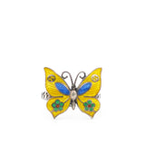 Gucci Enamel Butterfly Cocktail Ring Size53/S