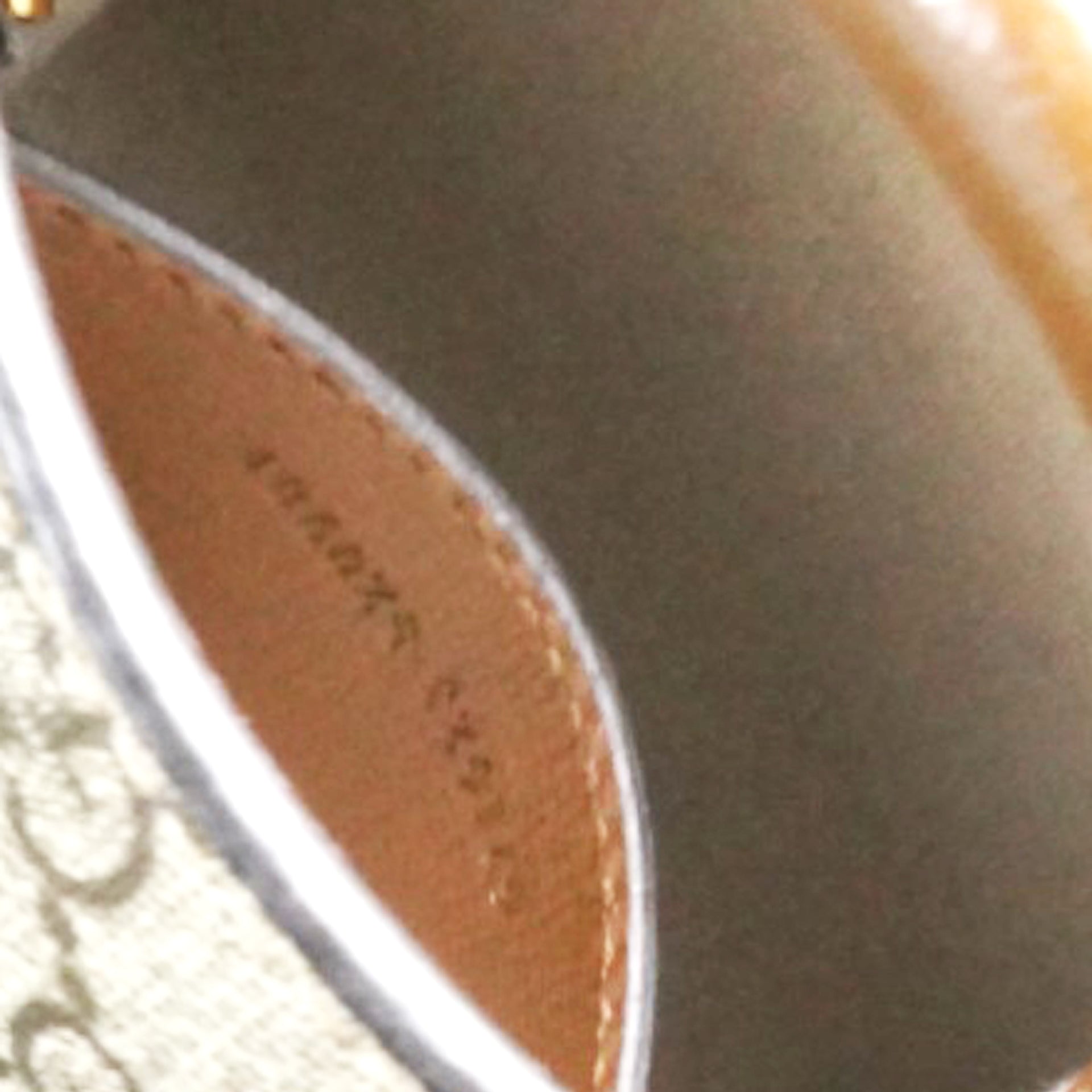 Gucci GG Supreme Monogram Azalea Mini Retro Interlocking G Tote Bag Beige Ebony Brown Sugar 