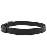 Gucci Leather Double G Belt 80 Black 