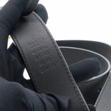 Gucci Leather Double G Belt 80 Black 