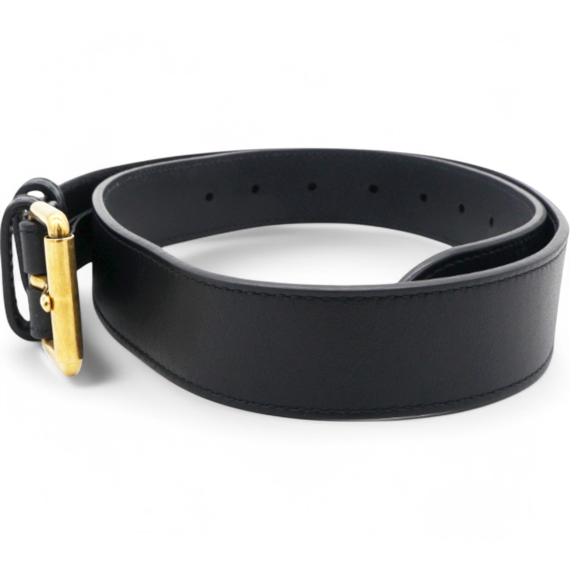 Gucci Matelasse GG Marmont Belt Bag Black 