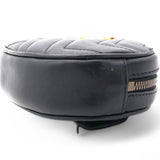 Gucci Matelasse GG Marmont Belt Bag Black 