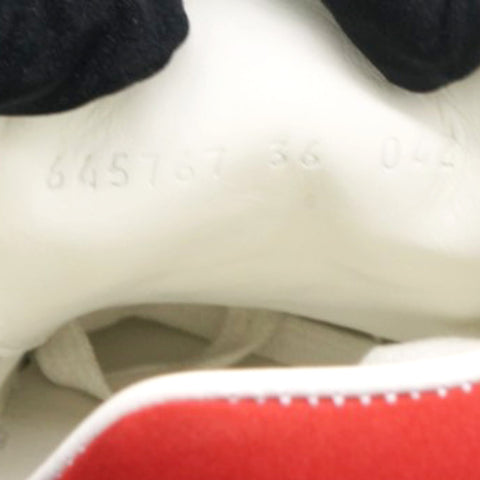  Gucci Web Interlocking G Womens Ace Sneakers White Size36 