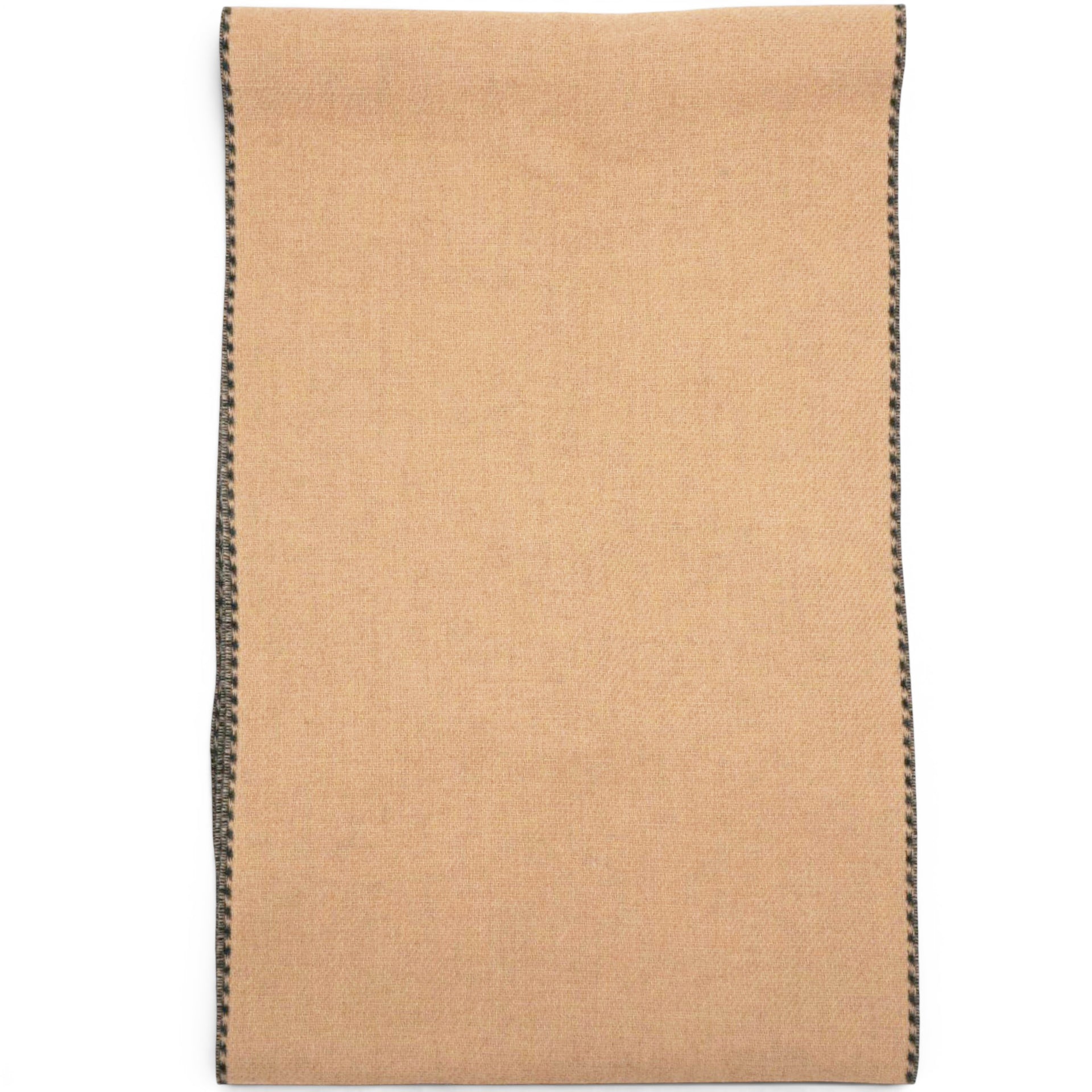 Gucci Wool Cashmere Interlocking G Scarf Ivory Beige 